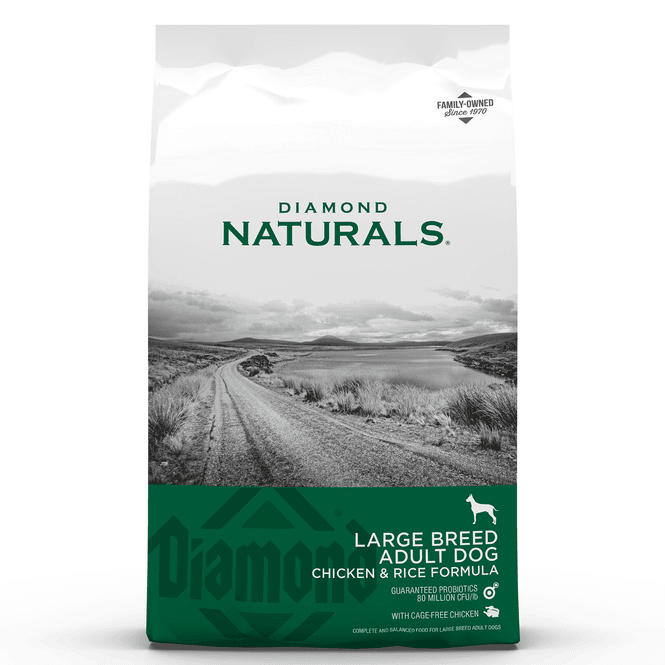 Hovedbilde Diamond Naturals Large Breed Adult Chicken & Rice ...