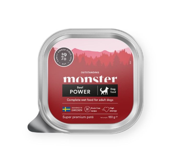 Monster Dog Powet Beef Paté