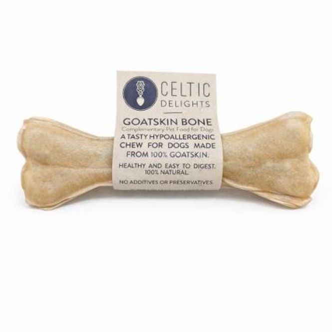 Hovedbilde Celtic Delights tyggebein geit 12 cm