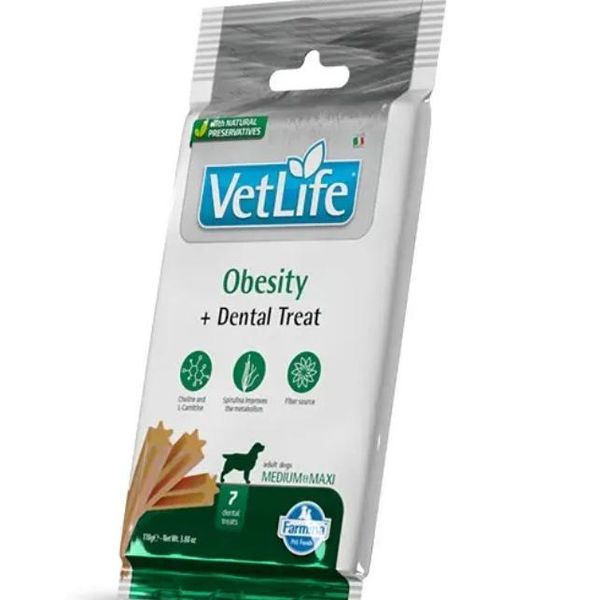 Hovedbilde Farmina Vet Life Obesity Dental Treat Medium