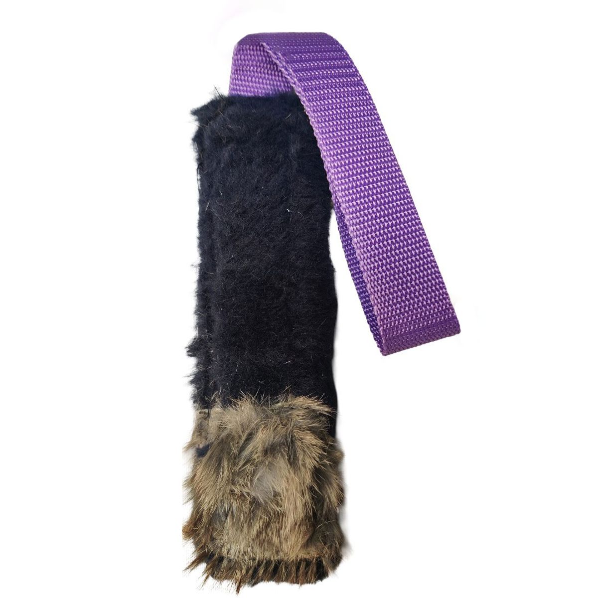 Blue Bite Rabbit med kaninpels og pip