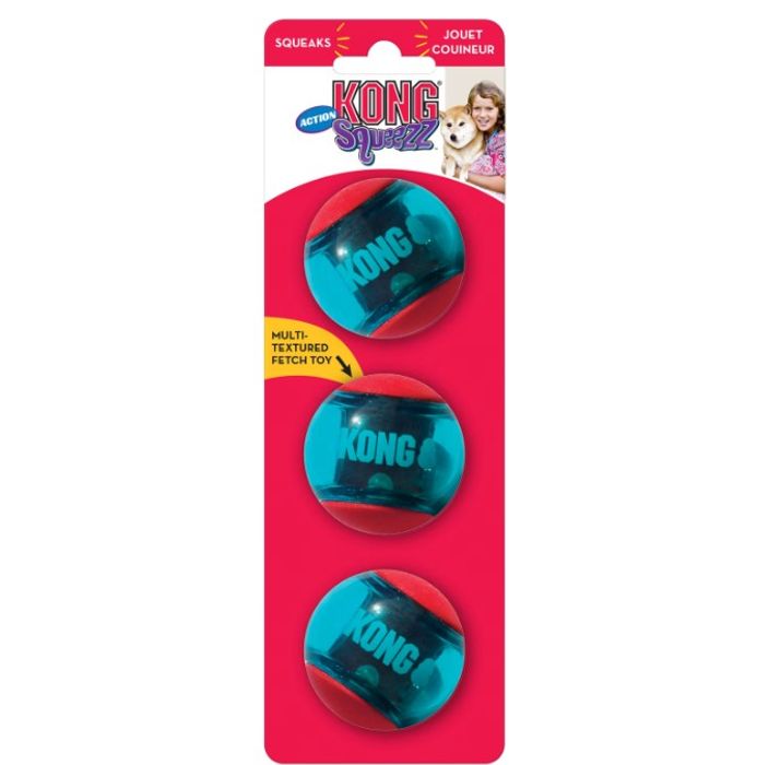 KONG Squeezz Action Ball