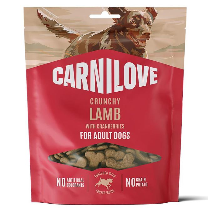 Hovedbilde Carnilove Crunchy Lamb with Cranberries godbit