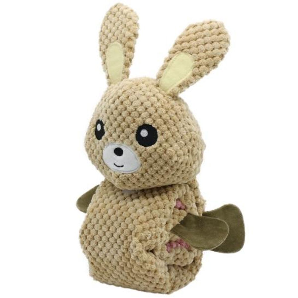 Unimis Sammenrullet Lang kanin med pip og godbitlomme