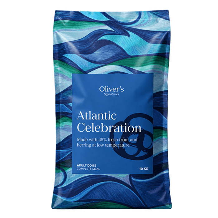 Oliver's Signature Atlantic Celebration (10 kg) - Kornfritt tørrfôr med ørret og sild