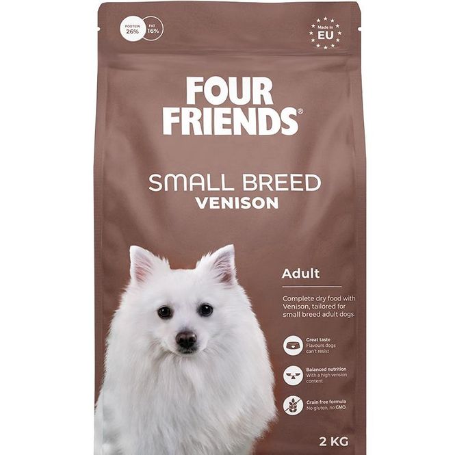 Hovedbilde Four Friends Small Breed Venison