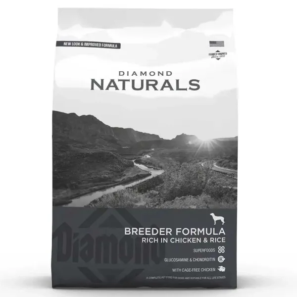 Hovedbilde Diamond Naturals Breeder Chicken & Rice 20 kg ...