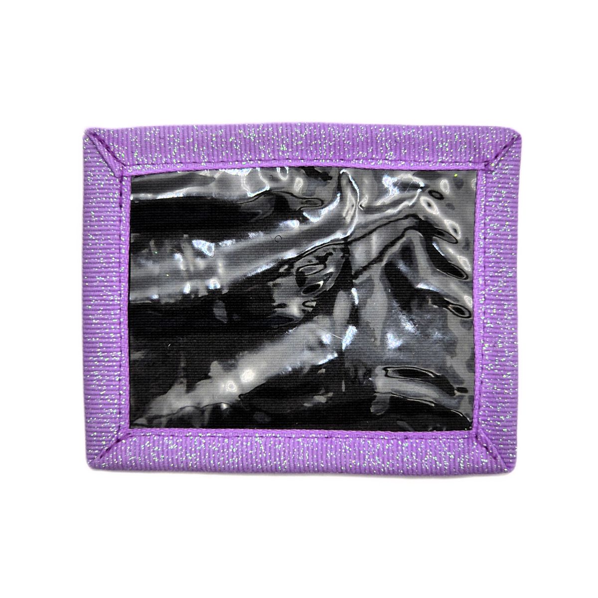 Glitterlomme til nummerlappholder – utskiftbar