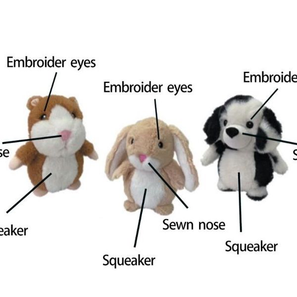 Hovedbilde Party Pets Mix myke leker