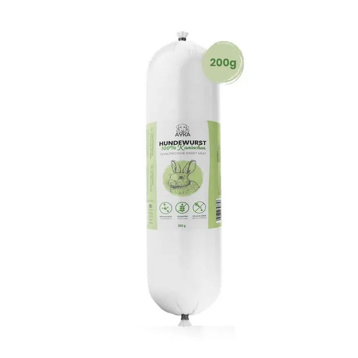 AYKA Dog Sausage Rabbit - hundepølse med kanin