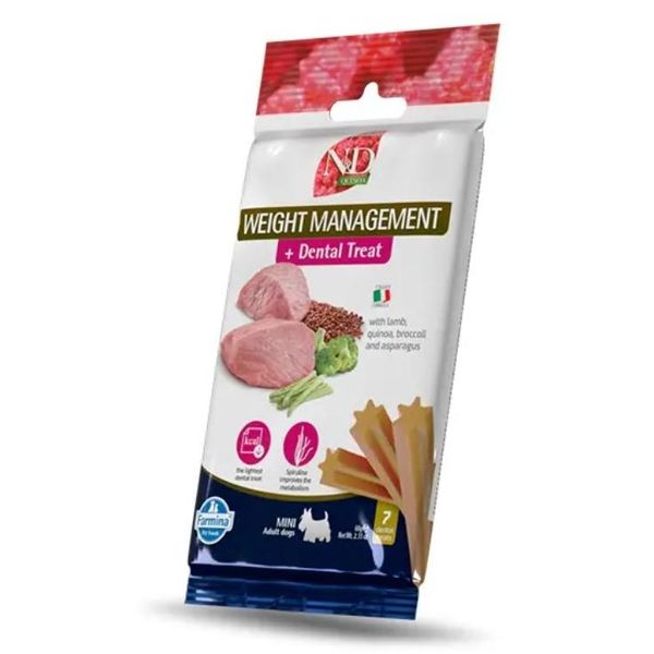 Hovedbilde Farmina Dental Treat N&D Quinoa Weight Management ...